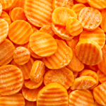 iqf frozen orange carrot