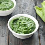 organic spinach puree